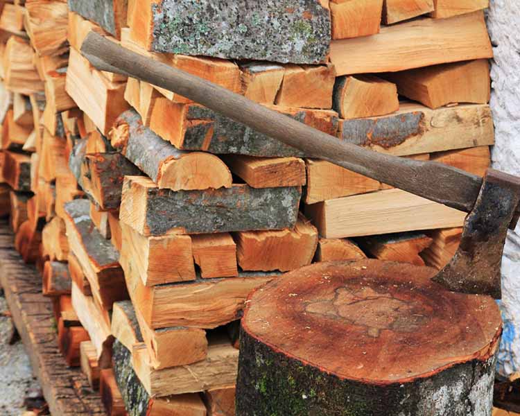 Stockage bois Bougival